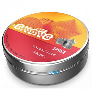 H&N Excite Spike Pellets .22 calibre 5.50mm, 15.74 grain tin of 200