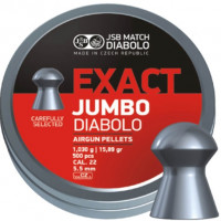 JSB Exact Jumbo Pellets 5.52mm .22 Calibre 15.89 grain Tin of 500