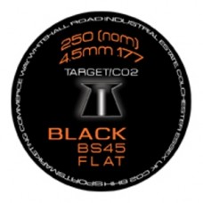 SMK BS45 BLACK Flat Head Target .177 Calibre Air Gun Pellets 8.3 grains tin of 250