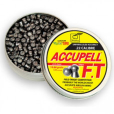 Webley AccuPell FT Field Target Competition Domed head .22 calibre Air Gun Pellets 5.53mm 14.66 grains tin of 500