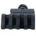20MM WEAVER PICATINNY TACTICAL 45 DEGREE ANGLE OFFSET RAIL MOUNT QUICK RELEASE ADAPTER Y0036